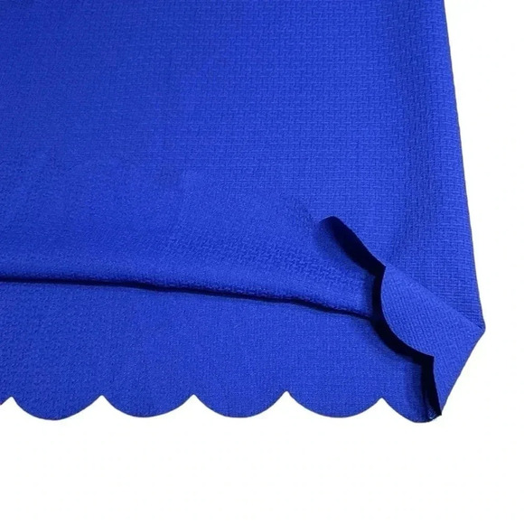 EVERLY ,Maura Dress,Anthropologie,sleeveless blue scalloped hem dress ,NWT - Picture 10 of 12